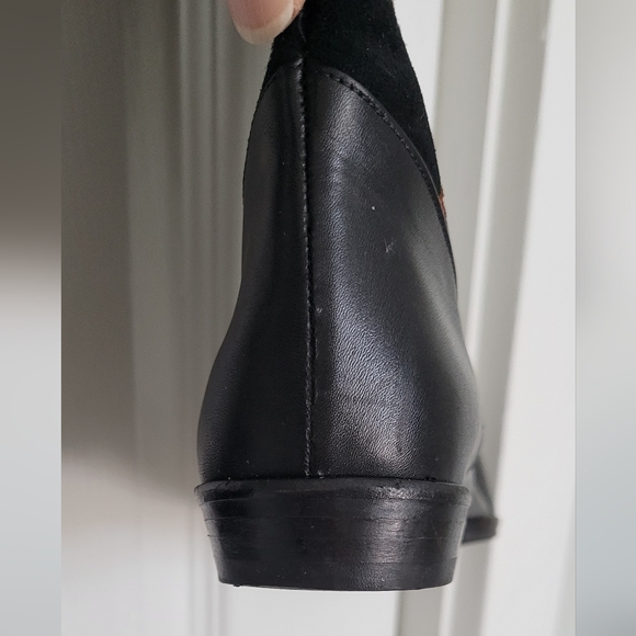 Siamanto black leather/suede boots size 8 ½ - Picture 9 of 15